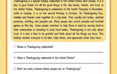 Free Printable Thanksgiving Worksheet Templates | Canva in Thanksgiving Reading Comprehension Worksheet