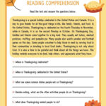 Free Printable Thanksgiving Worksheet Templates | Canva Throughout Free Printable Thanksgiving Reading Comprehension Worksheets