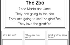 Free Reading Comprehension Cut And Paste throughout Cut And Paste Reading Comprehension Worksheets