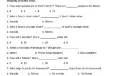 Free Reading Comprehension Multiple Choice Worksheet, Download with Free Printable Reading Comprehension Worksheets With Multiple Choice Questions