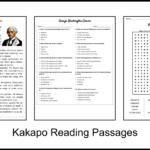 George Washington Carver Reading Comprehension And Word Search Within George Washington Carver Reading Comprehension Worksheets
