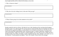 Inferences Worksheet 7 | Reading Activity within Free Reading Comprehension Worksheets 7th Grade