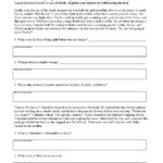 Inferences Worksheet 9 | Reading Activity With Reading Comprehension Worksheets 9th Grade