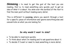 Introduction To Skimming Reading Fo…: English Esl Worksheets Pdf &amp; Doc pertaining to Reading Comprehension Skimming And Scanning Worksheets