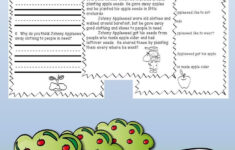 Johnny Appleseed Reading Comprehension Passage: Fun Johnny with regard to Johnny Appleseed Reading Comprehension Worksheets