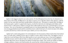 Jupiter - Destroyer Of Comets Readi…: English Esl Worksheets Pdf &amp; Doc pertaining to Jupiter Reading Comprehension Worksheet
