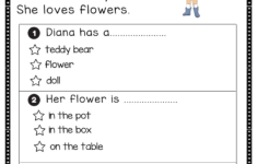 Kindergarten Reading Comprehension Worksheets – English Created regarding Reading Comprehension Worksheet Kindergarten