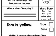 Kindergarten Reading Comprehension Worksheets - Superstar Worksheets intended for Free Printable Autism Reading Comprehension Worksheets
