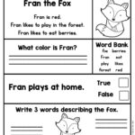 Kindergarten Reading Comprehension Worksheets   Superstar Worksheets With Reading Comprehension Worksheet For Kindergarten Printable