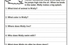 Larry The Frog (Reading Comprehension) pertaining to Scholastic Reading Comprehension Worksheets