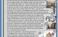Life At The Time Of The Great War. W…: English Esl Worksheets Pdf with regard to World War I Reading Comprehension Worksheets