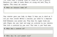 Literacy Shed Plus - Literacy Shed Plus - Teaching Resources Made Easy for Skeleton Reading Comprehension Worksheet