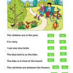 Look And Choose The Correct Answer Worksheet Within Reading Comprehension Interactive Worksheets