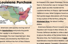 Louisiana Purchase | Reading Comprehension Deck | Interactive regarding Louisiana Purchase Reading Comprehension Worksheet