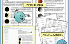 Lunar And Solar Eclipses Reading Comprehension And Questions inside Eclipse Reading Comprehension Worksheets