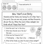 New Year'S Reading Worksheet   Free Printable, Digital, & Pdf With Regard To New Year Comprehension Reading Worksheet