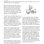 Nonfiction Passages And Functional Texts | Ereading Worksheets Regarding Middle School Reading Comprehension Worksheets