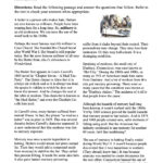 Nonfiction Passages And Functional Texts | Ereading Worksheets With Real Life Reading Comprehension Worksheets