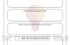 Open-Ended Reading Response Questions Worksheets for Reading Comprehension Open Ended Questions Worksheets