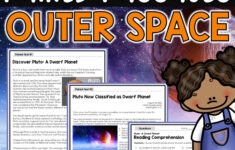 Outer Space Pluto Paired Passages Paired Texts Compare And pertaining to Pluto Reading Comprehension Worksheets