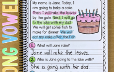 Phonics Reading Comprehension Passages - My Teaching Pal intended for Long Vowel Reading Comprehension Worksheets