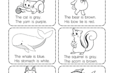 Read And Color Worksheet - Free Printable, Digital, &amp; Pdf with Read and Color Comprehension Worksheets
