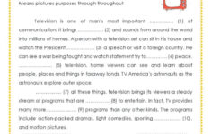 Read And Fill In The Blanks: English Esl Worksheets Pdf &amp; Doc pertaining to Reading Comprehension Fill in the Blanks Worksheets