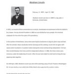 Reading Comprehension   Abraham Linc…: English Esl Worksheets Pdf Throughout Reading Comprehension Worksheets Abraham Lincoln