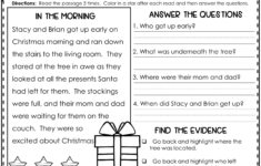 Reading Comprehension Answering Wh Questions {December} 3 Levels for Wh Questions Reading Comprehension Worksheets