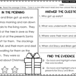 Reading Comprehension Answering Wh Questions {December} 3 Levels Regarding December Reading Comprehension Worksheets