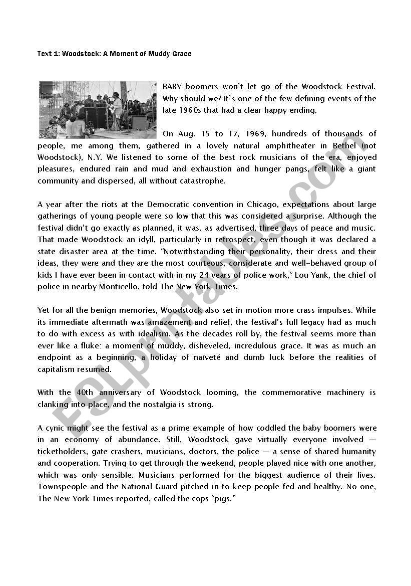 Reading Comprehension For Advanced Students - Esl Worksheetjr pertaining to Reading Comprehension Worksheets Advanced
