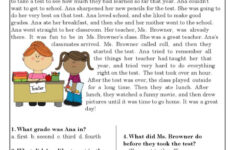 Reading Comprehension For Beginner A…: English Esl Worksheets Pdf for Elementary Reading Comprehension Worksheets