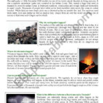 Reading Comprehension   Natural Disasters   Esl Worksheetgise09 Within Natural Disasters Reading Comprehension Worksheets