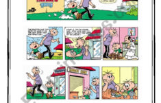 Reading Comprehension On Comic Strip - Esl Worksheetkinho inside Comic Strip Reading Comprehension Worksheets
