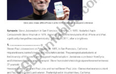 Reading Comprehension - Steve Jobs - Biography - Esl Worksheet with regard to Reading Comprehension Worksheet Steve Jobs Answer Key