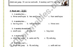 Reading Comprehension Test For Grade 3 - Esl Worksheetglamorous within Reading Comprehension Worksheets 3rd Grade Multiple Choice