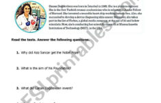 Reading Comprehension Worksheet About Science - Esl Worksheet regarding Science Reading Comprehension Worksheets