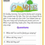 Reading Comprehension Worksheets – English Created Resources Regarding Who What When Where Why How Reading Comprehension Worksheet