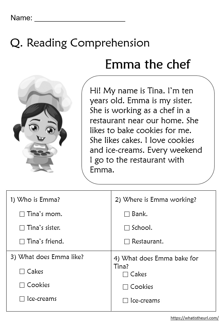 Reading Comprehension Worksheets For Grade 2 - Your Home Teacher throughout Reading Comprehension Worksheets For 2nd Graders