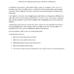 Reading Comprehension Worksheets | Twelfth Grade Reading Inside 12Th Grade Reading Comprehension Worksheets