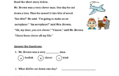 Reading Worksheets | First Grade Reading Worksheets regarding Free First Grade Reading Comprehension Worksheets