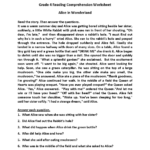 Reading Worksheets | Fourth Grade Reading Worksheets With 4Th Reading Comprehension Worksheets