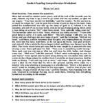 Reading Worksheets | Sixth Grade Reading Worksheets Pertaining To Grade 6 Reading Comprehension Worksheets