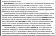 Segregation In The South Reading Packetteach Simple with regard to Segregation Reading Comprehension Worksheets
