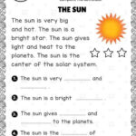 Space Reading Comprehension Regarding Outer Space Reading Comprehension Worksheets