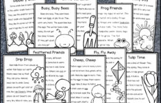 Spring Themed Reading Comprehension Pack Plus A Free Download throughout Free Spring Reading Comprehension Worksheets