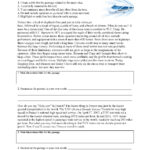 Summarizing Worksheet 1 | Reading Activity With Reading Comprehension Summarizing Worksheet