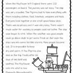 Thanksgiving Reading Comprehension Passages And Activities For Free Printable Thanksgiving Reading Comprehension Worksheets