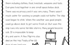 Thanksgiving Reading Comprehension Passages And Activities regarding Thanksgiving Reading Comprehension Worksheets