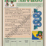 The Aztecs   Esl Worksheetalex076 Throughout Aztec Reading Comprehension Worksheets